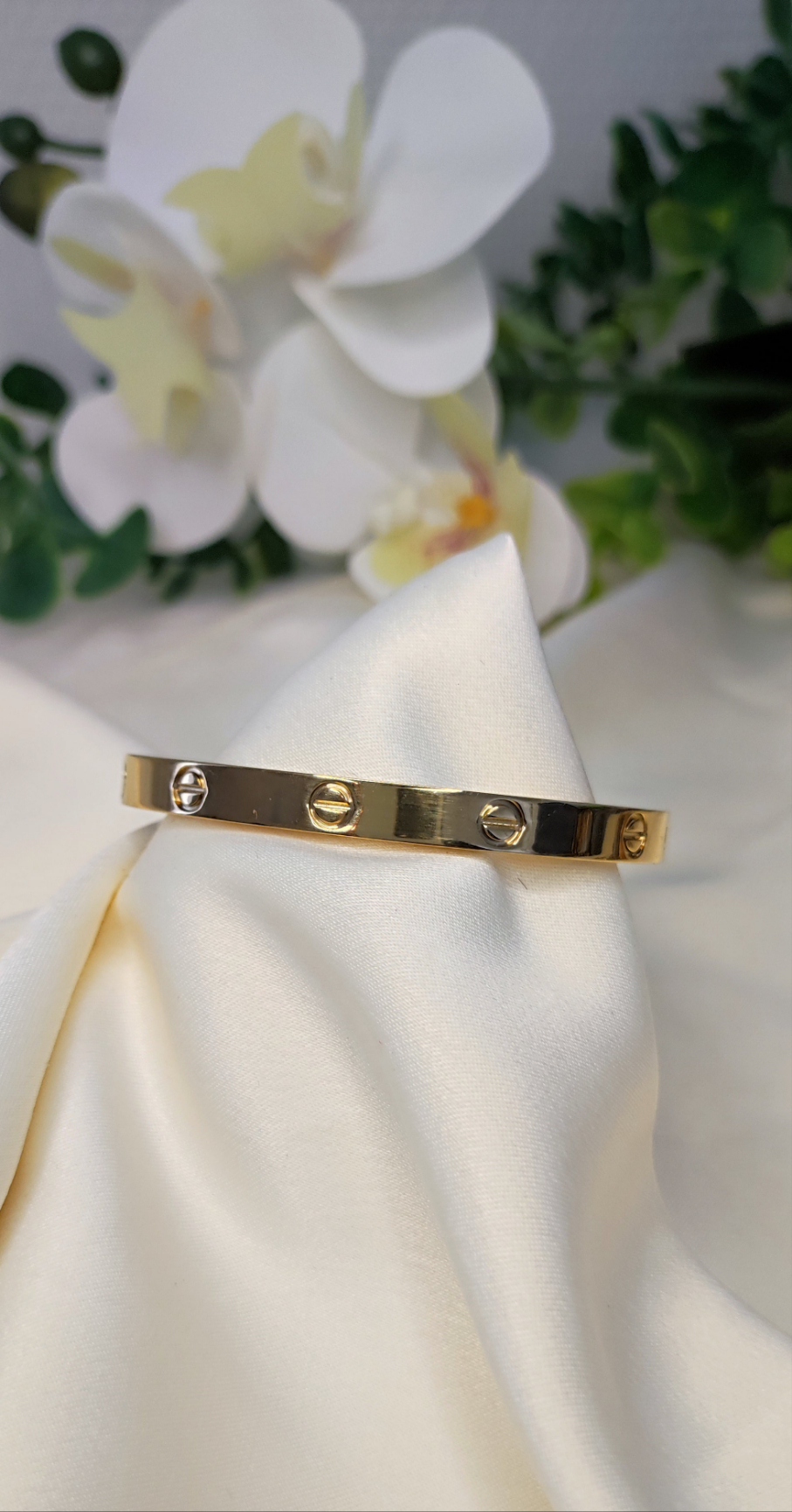 Bracelet cartier sans pierre en acier inoxydable