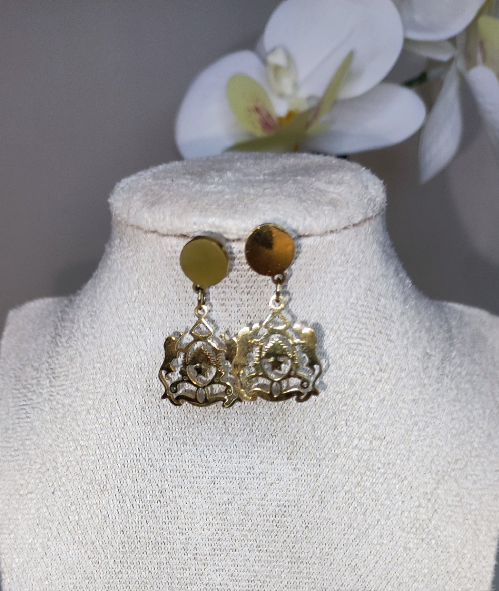 Boucles d'oreilles en acier inoxydable