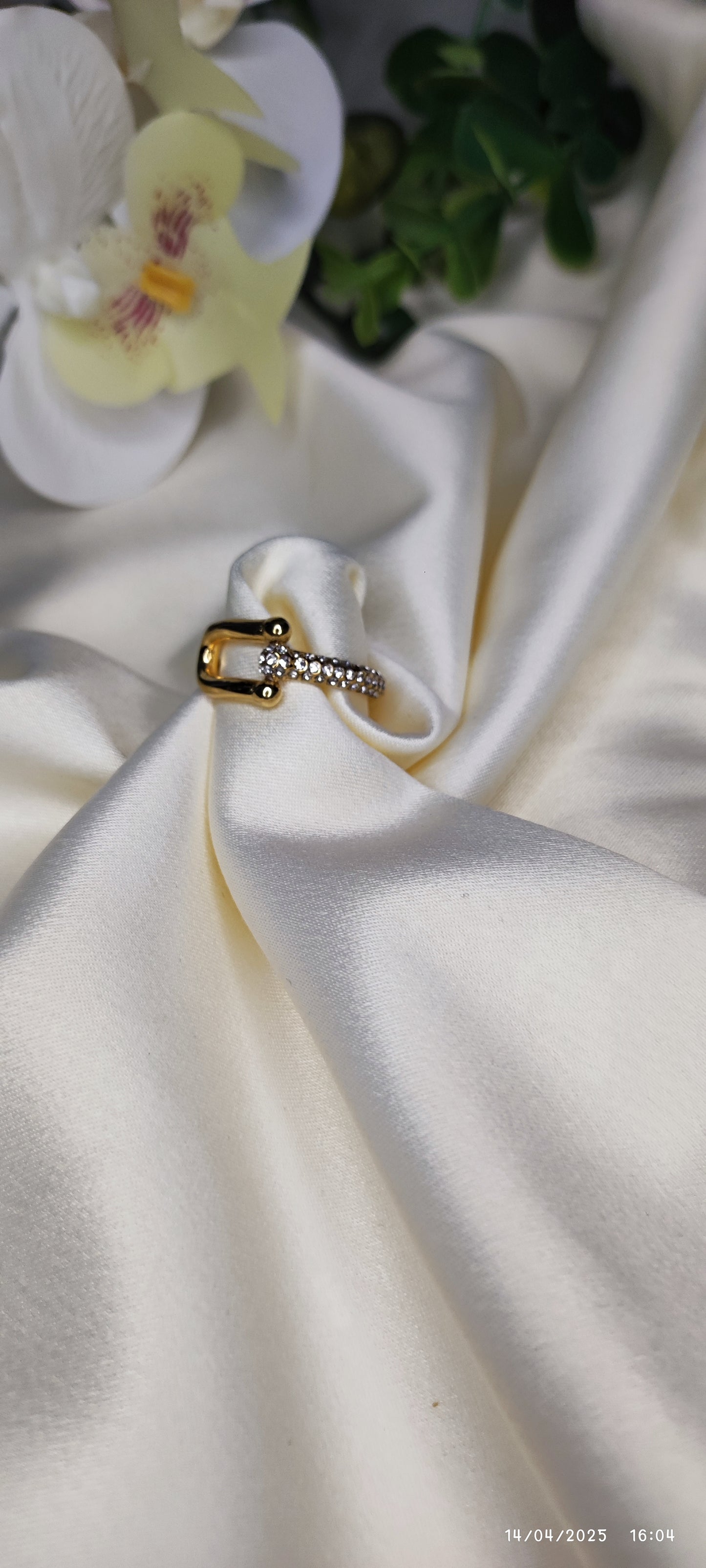 Bague tiffany en acier inoxydable
