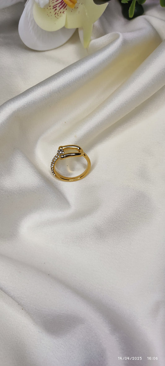 Bague tiffany en acier inoxydable