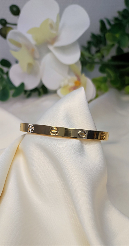 Bracelet cartier sans pierre en acier inoxydable