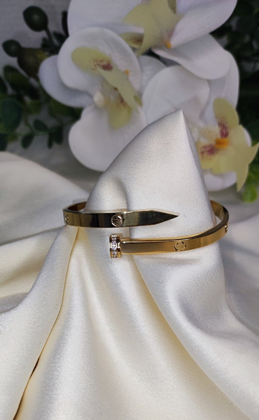 Bracelet cartier en acier inoxydable