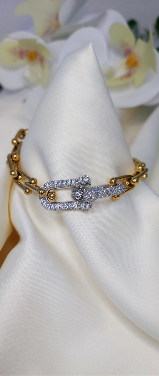 Bracelrt tiffany en acier inoxydable